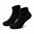 Chaussettes courtes 35-38 en maille noire pour sport et quotidien