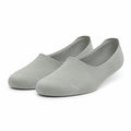 Chaussettes invisibles 39-42 en maille gris clair respirantes pour chaussures basses